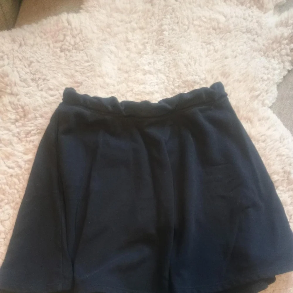 The Childrens Place Girls Black Skater Skirt Elastic Waist XL 14 School Wear